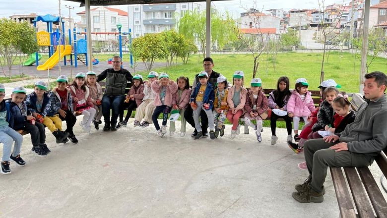 Miniklerden Yeşile Umut: Fidanlar Toprakla Buluştu
