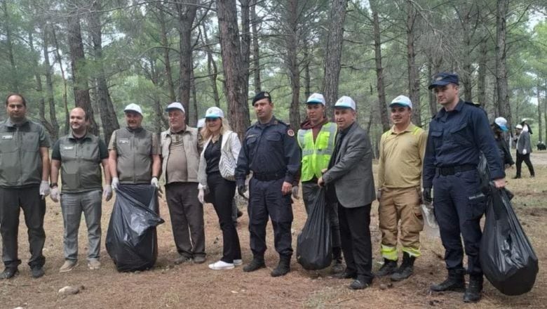 Kazdağları 'Orman Benim' Etkinliği İle Atıklardan Arındırıldı