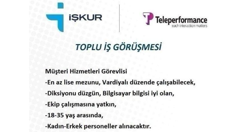 İŞKUR Balıkesir’de Toplu İş Görüşmeleri Başlıyor