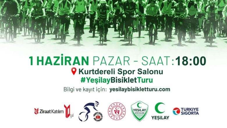 Balıkesir'de Yeşilay Bisiklet Turu 1 Haziran'da Başlıyor!