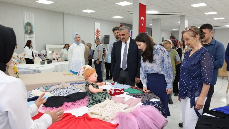 Balya'da Kadınların Üretimi Sergide Buluştu