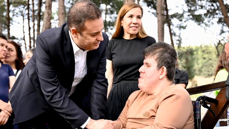 Başkan Akın Engelli Bireylerle Değirmen Boğazı’nda Buluştu