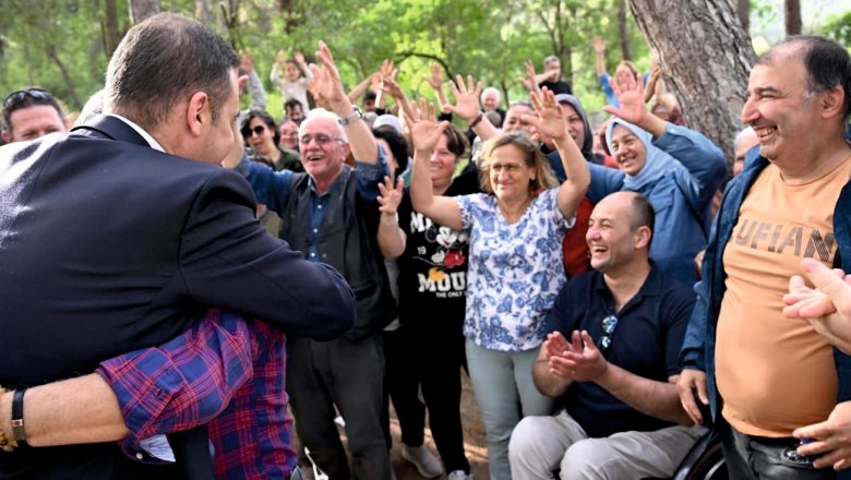Başkan Akın Engelli Bireylerle Değirmen Boğazı’nda Buluştu