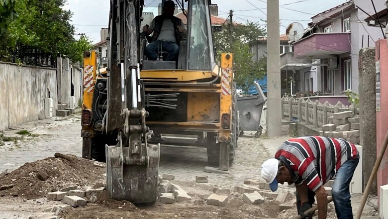  Bigadiç’te Altyapıya Parke Dokunuşu 