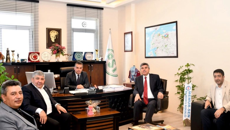  Memur-Sen’den Çubukçu’ya Hayırlı Olsun Ziyareti 