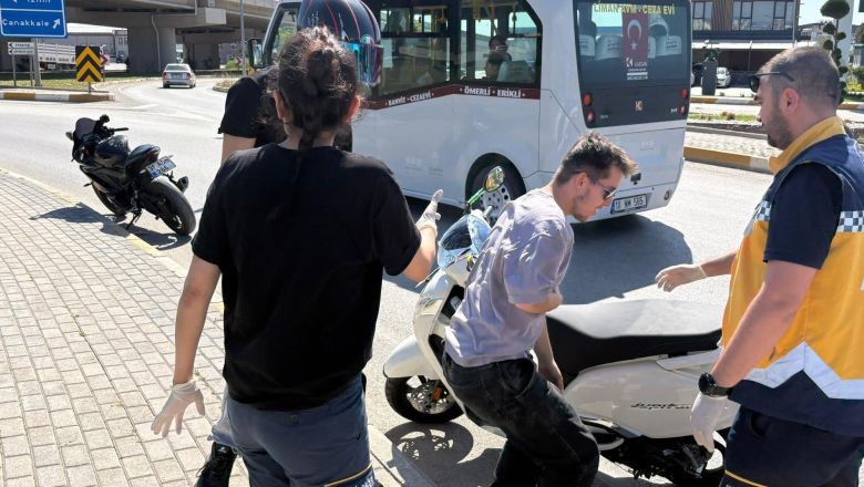 Direksiyon Hakimiyetini Kaybetti, Yere Savruldu 