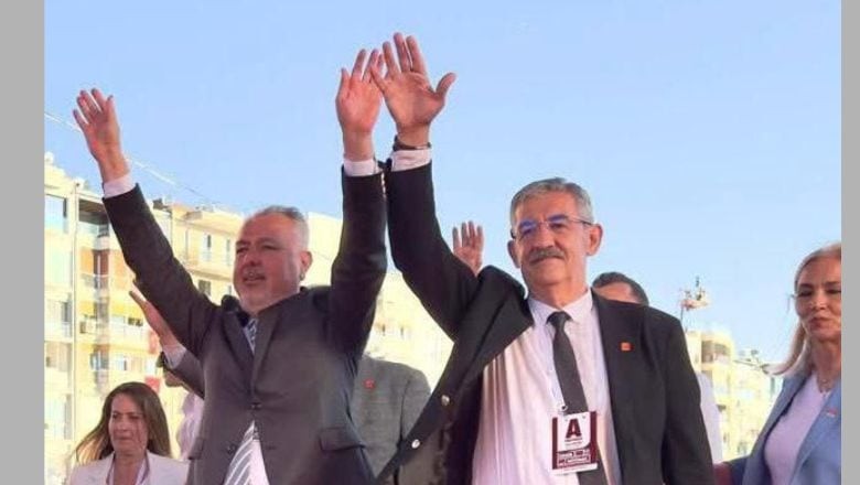 Köybaşı, Özgür Özel’in İzmir Mitingine Katıldı 