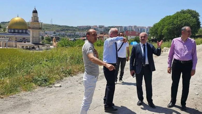  Karesi'de Yeni Eğitim Yatırımı İçin Saha İncelemesi
