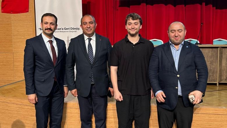 Erzincan'da "Batı Azerbaycan'a Dönüş" Projesi Kapsamında Konferans Düzenlendi. 