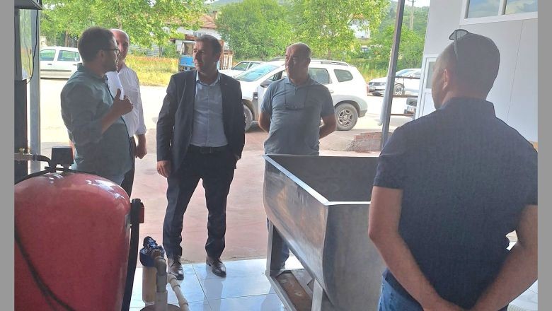 Başkan Şimşek’ten Sındırgı’daki Yatırıma Teşekkür Ziyareti 