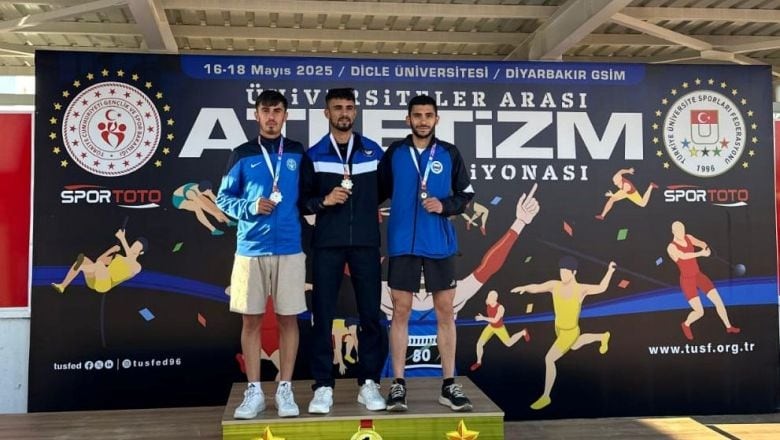  BAÜN’lü Atletten 3000 Metrede Türkiye İkinciliği