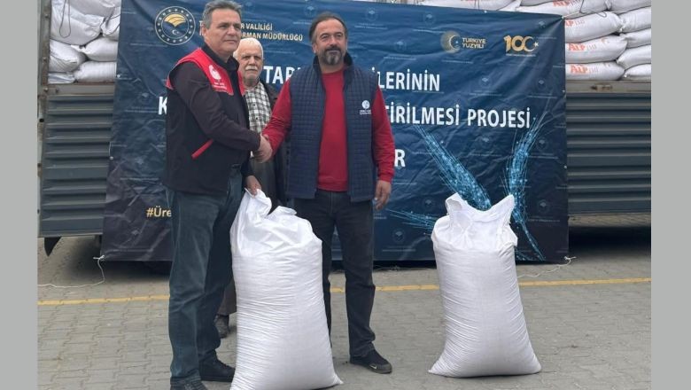  Gönen’de Çeltik Üreticisine Tohum Desteği