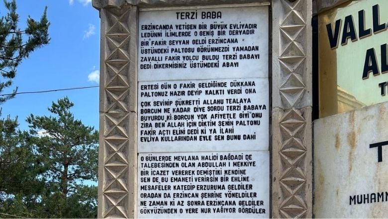Erzincan'da Terzi Baba Mezarlığı: Terzi Baba'nın Hikayesi