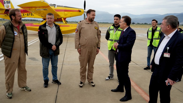 Kazdağları’nı Yangınlara Karşı Uçaklar Koruyacak 