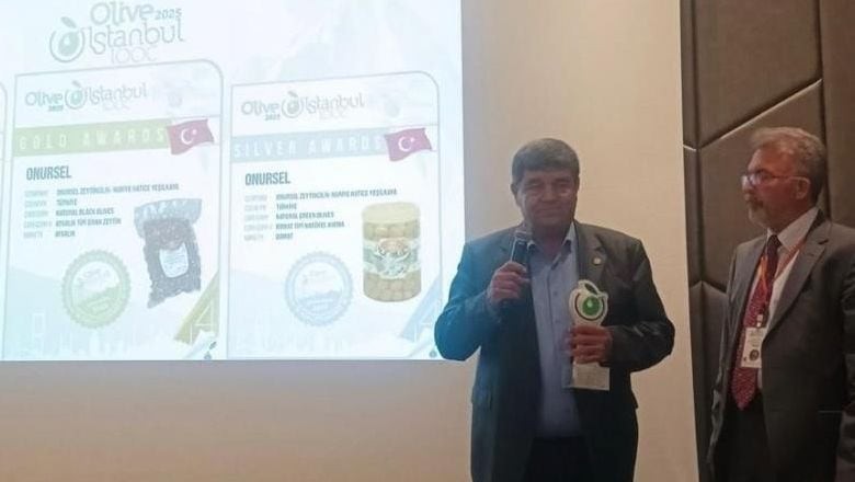 Ayvalık Zeytin ve Zeytinyağına Madalya!