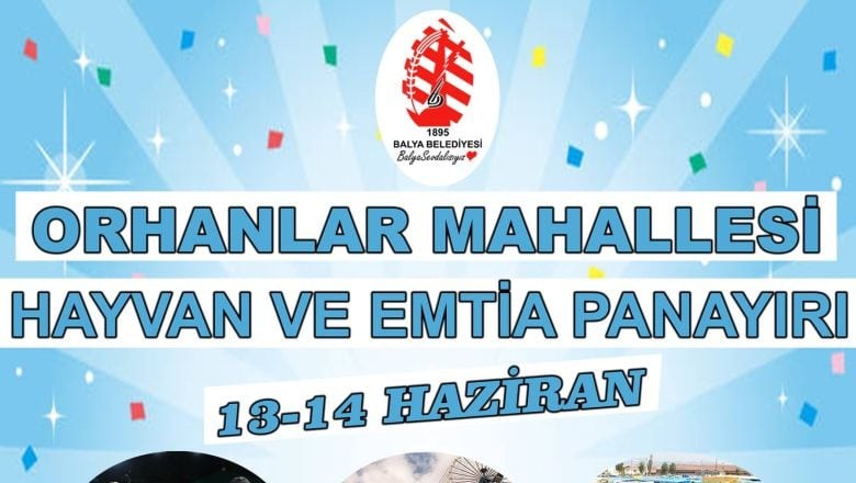 Balya'da Orhanlar Panayırı Başladı