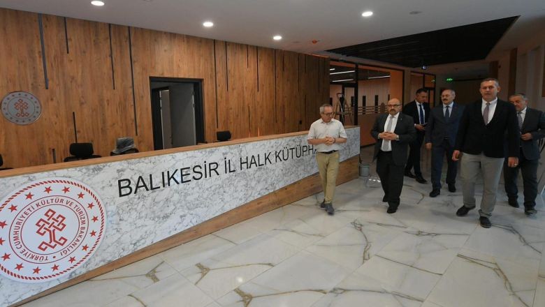 Balıkesir'e Yeni Nesil Kütüphane