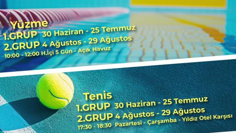 Gönen’de Yaz Spor Okulları Başlıyor