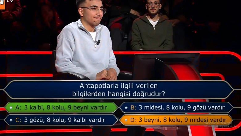 1 Milyon Liralık Soru Öncesi Öyle Bir Karar Verdi Ki..