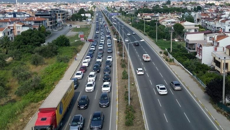 Balıkesir'de Bayram Trafiğinin En Yoğun Olduğu Bölgeler