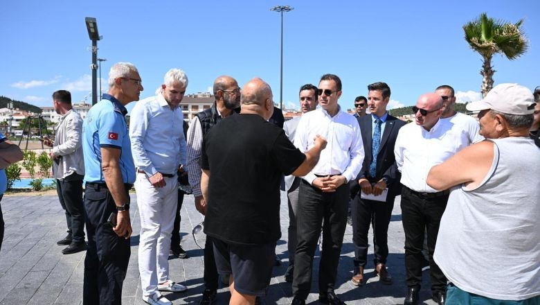 Sarımsaklı Plajı ziyaretçilerini bekliyor