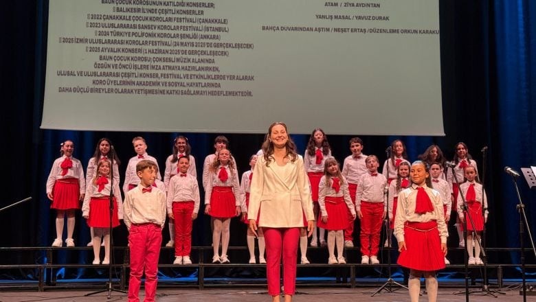  BAÜN Çocuk Korosundan Sanat ve Başarı Dolu Bir Yıl
