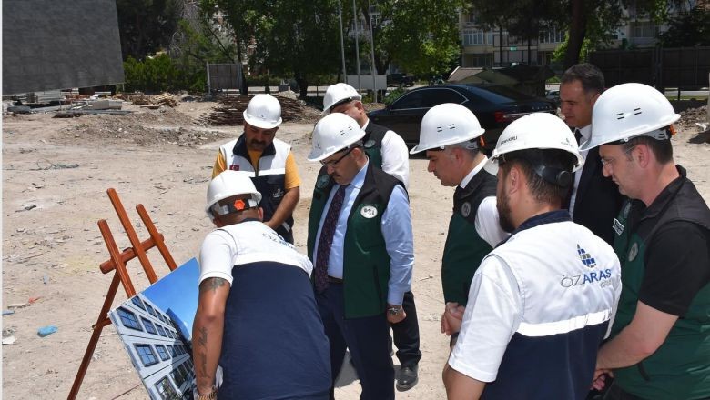 DSİ’nin Yeni Hizmet Binası Yerinde İncelendi