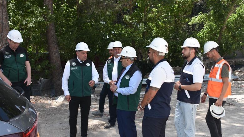 DSİ’nin Yeni Hizmet Binası Yerinde İncelendi