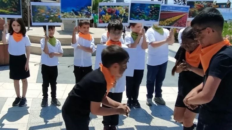 Edremit’te Çevre Haftası’nda Öğrencilerden Anlamlı Etkinlik