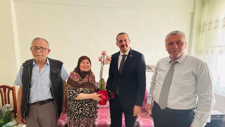 Havran Protokolünden Şehit Ailelerine ve Gaziye Bayram Ziyareti