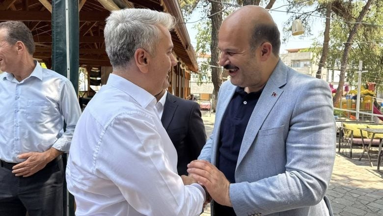 İvrindi’de Bayramlaşma Törenine Yoğun Katılım