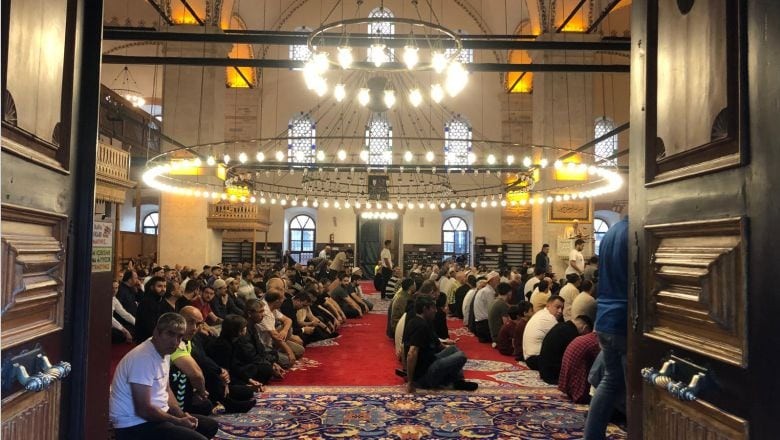 Balıkesir’de Bayram Namazı Kılındı
