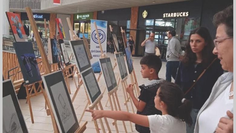 Zühtü’nün Fırçası Londra’ya Uzanıyor. 