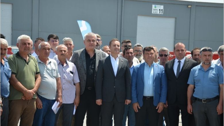  Yangınla Mücadeleye Traktör Destekli Güç