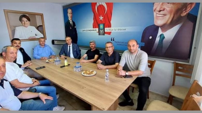  TES-İŞ’ten İYİ Parti Çan İlçe Başkanlığına Ziyaret