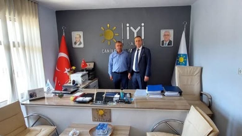  TES-İŞ’ten İYİ Parti Çan İlçe Başkanlığına Ziyaret
