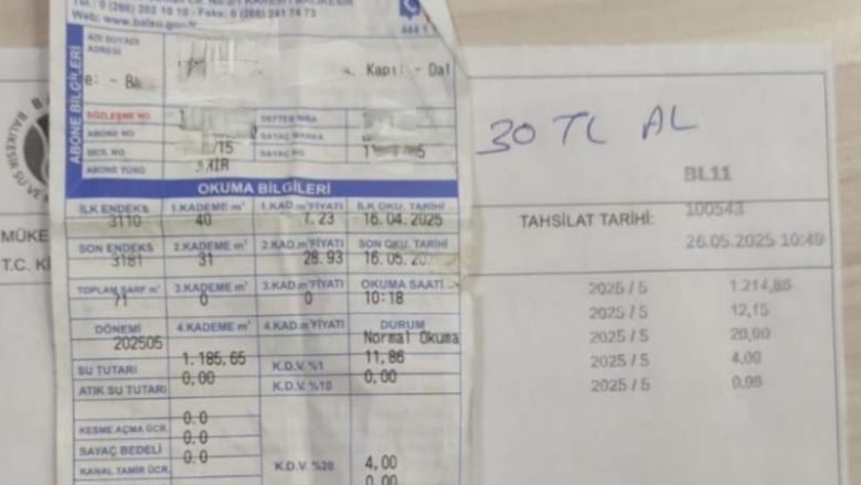  AK Partili Şahin “Sayaçsız Su, İsrail Menşeli Sistem ve 4.8 Milyonluk Fark!”