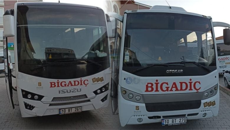 Balıkesir - Bigadiç Arası 116 Hat Seferi Yapılıyor