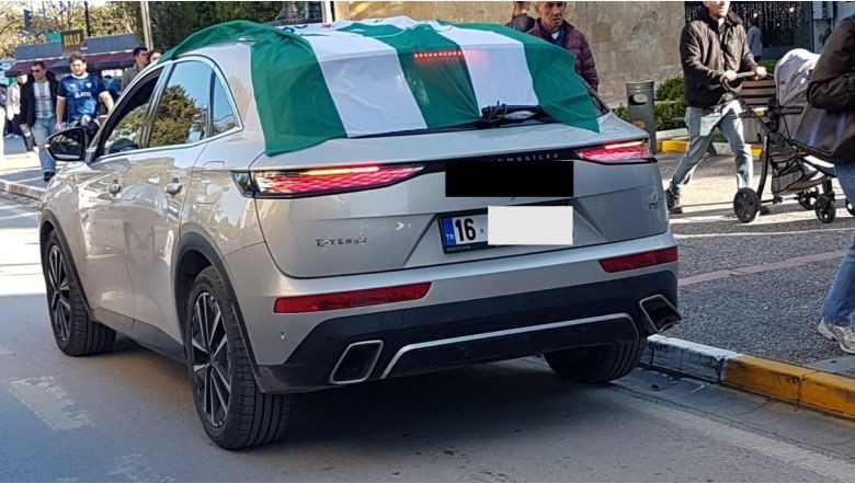 Balıkesir yeşil beyaza boyandı