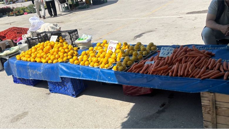 Balıkesir Pazarı’nda Sebze Tezgâhları Hareketliydi