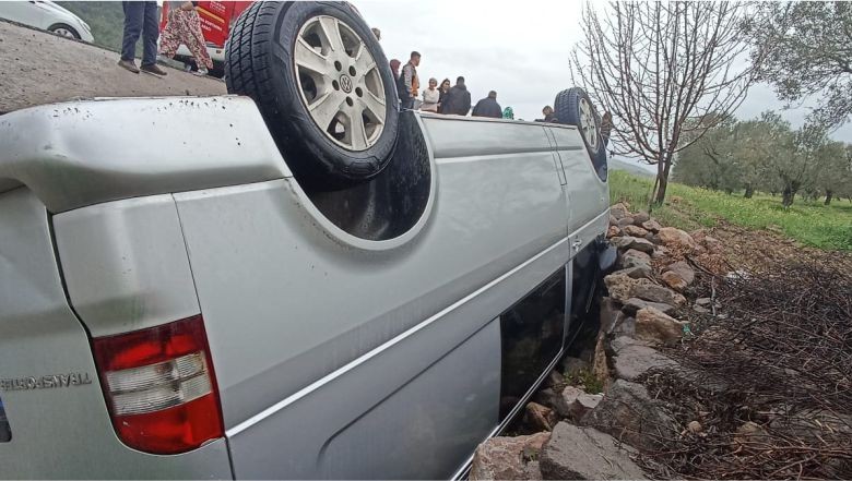 Havran’da Tek Taraflı Kaza: 2 Yaralı