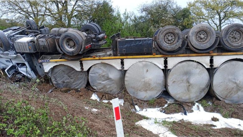 Balya-Gönen Arası Yağış Nedeniyle Trafik Kazası