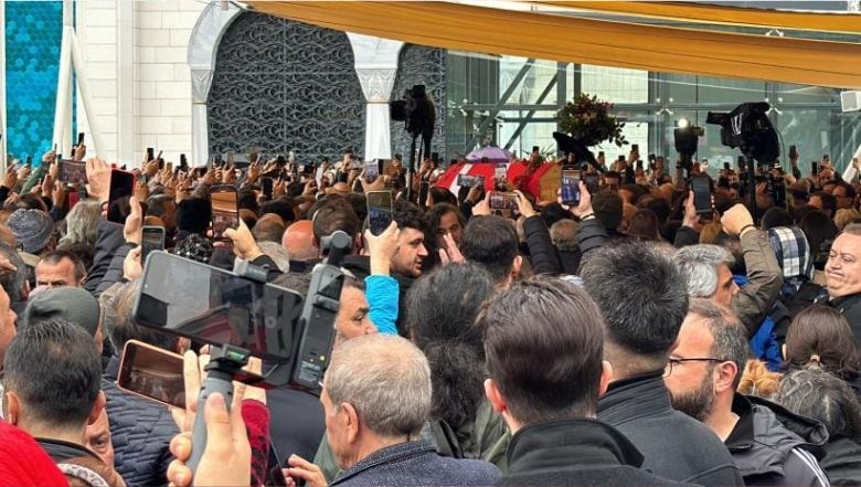 Volkan Konak İçin Cenaze Töreni Düzenlendi