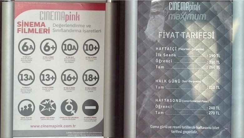 Balıkesir'de Vizyon Filmleri, Seanslar Ve Bilet Fiyatları