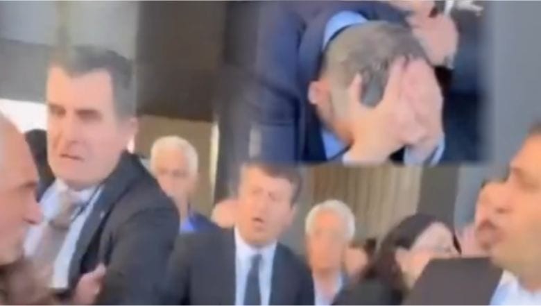Özgür Özel'e yumruklu saldırı!