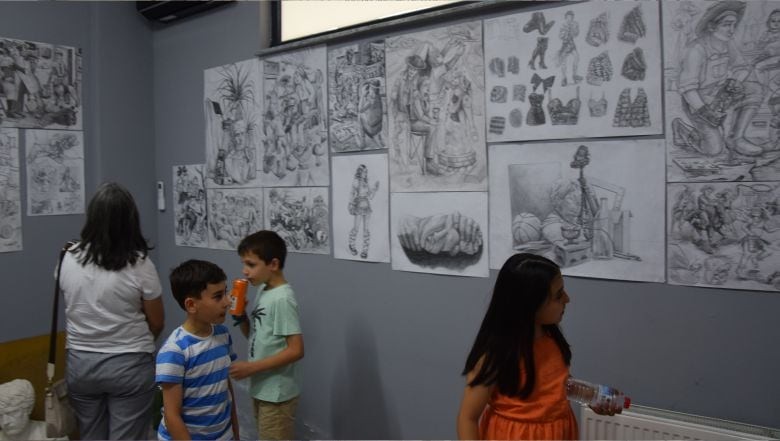 300'ü Aşkın Eserle Yıl Sonu Sergisi Açıldı