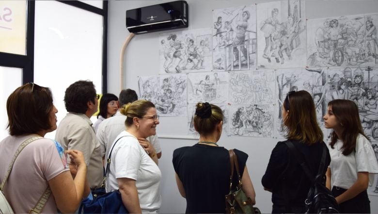 300'ü Aşkın Eserle Yıl Sonu Sergisi Açıldı