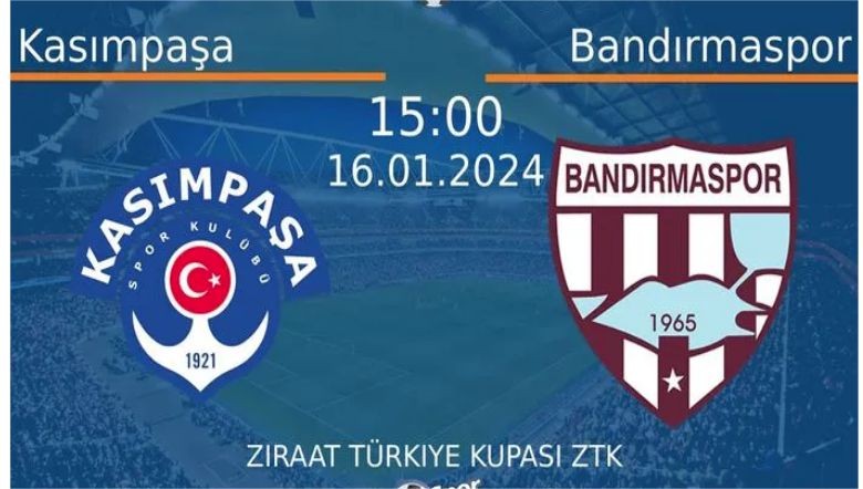 Bandırmaspor'dan Kupa Arenasında Dev Maç