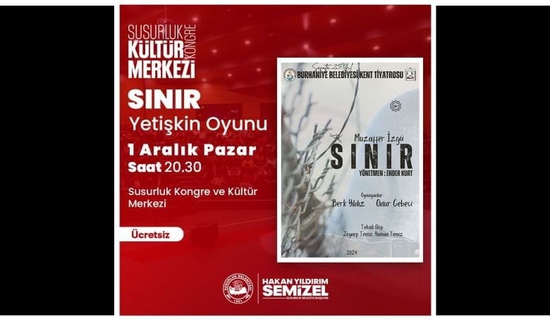 Susurluk'ta Tiyatroseverlere Çifte Keyif