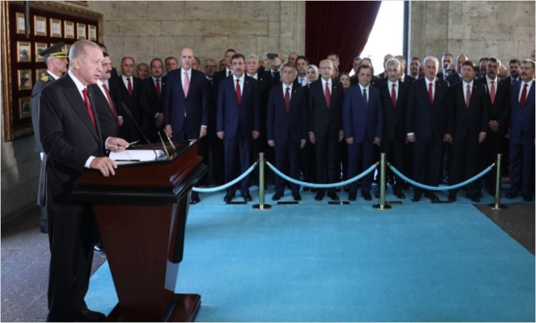 Devlet Erkanı Anıtkabir’i Ziyaret Etti